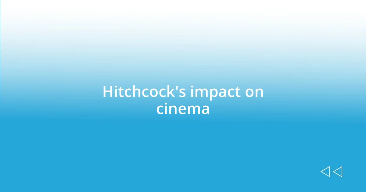 Hitchcock